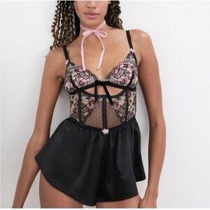 NWOT For Love And Lemons Clara Romper Sz Small